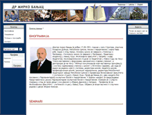 Tablet Screenshot of mirkobanjac.org